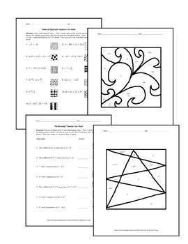 Algebra Zen Math Bundle By Funrithmetic Tpt