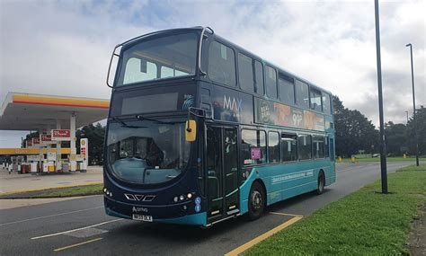 Arriva North East Vdl Db Wright Gemini Nk Dlx Flickr