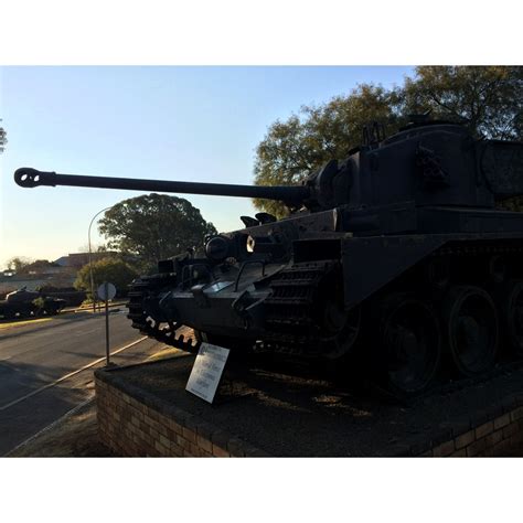 Description: Comet cruiser tank at 1 Tank Regiment, Bloemfontein. 2014.-20 Inch By 30 Inch ...