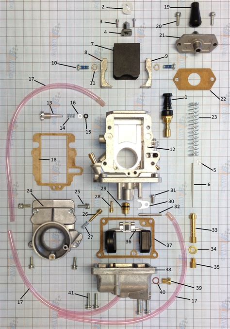 Mikuni Carburetor Parts Diagram