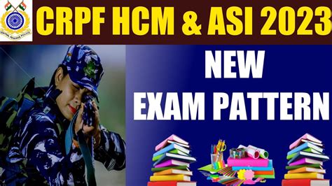 CRPF Head Constable Ministerial 2023 Exam Pattern CRPF HCM 2023