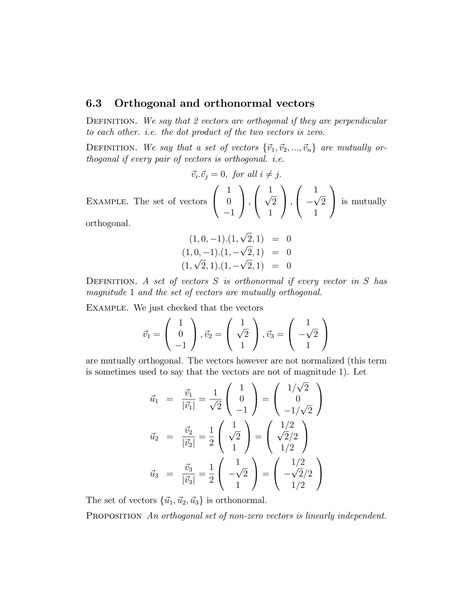 SOLUTION Orthogonal And Orthonormal Vectors Studypool