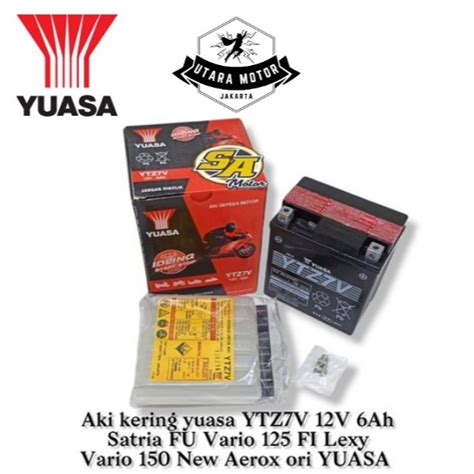 Jual Yuasa Aki Kering Motor Mf Ytz V V Ah Yamaha Nmax Pcx Aerox