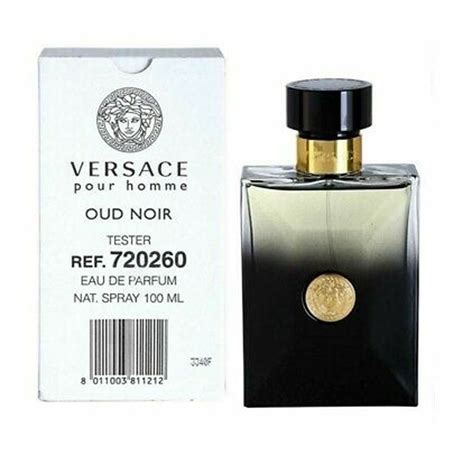 Versace Pour Homme Oud Noir Tester 3 4 Oz By Gianni Versace For Men