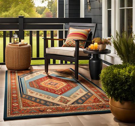 Creative Ways To Layer Rugs On Your Front Porch Hd Constructionco