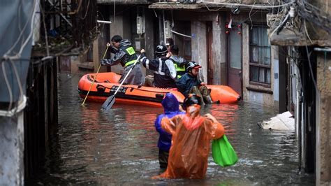 Klimawandel China Warnt Vor H Ufigem Extremwetter