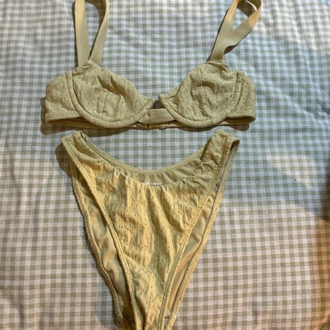 Xsmall Yellow Pacsun Bikini Depop