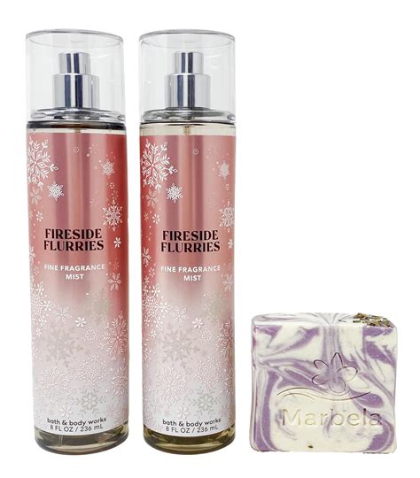 Bath And Body Works Fireside Flurries 2 Pack Of Fine