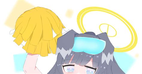 ブルーアーカイブ チアヒビキ ねこづかのイラスト Pixiv