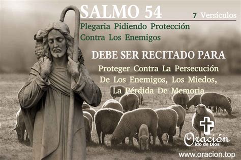 Salmo 54 Versículos 7 Plegaria Pidiendo Protección Contra Los Enemigos