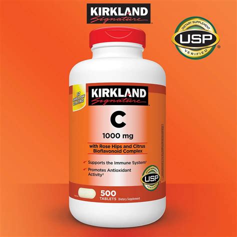 K S Vitamin C 1000 Mg 500 Tablets