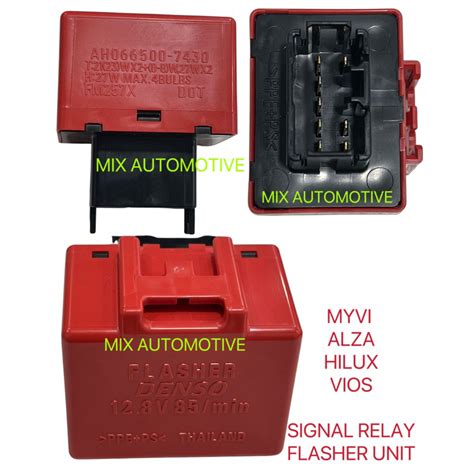 Denso Perodua Myvi Alza Toyota Hilux Vios Signal Relay Flasher