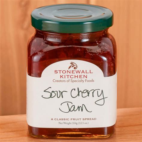 Stonewall Kitchen Sour Cherry Jam To The Nines Manitowish Waters