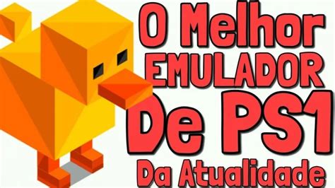 DUCKSTATION O MELHOR EMULADOR DE PS1 DE 2020 EM PORTUGUÊS LINK