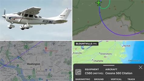 Fighter Jets Chase Unresponsive Small Plane Over Washington Before It