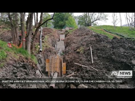 BELLUNO QUATTRO ANNI FA L URAGANO VAIA CI LASCIA UNA LEZIONE SUL