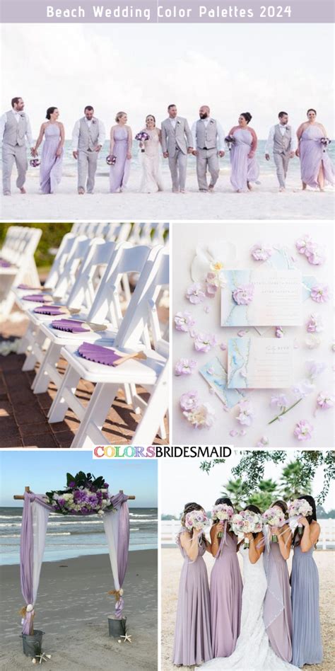 Trendy Beach Wedding Color Palettes For Colorsbridesmaid