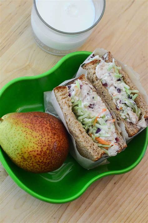 Crunchy Sweet Chicken Salad Sandwiches Valeries Kitchen