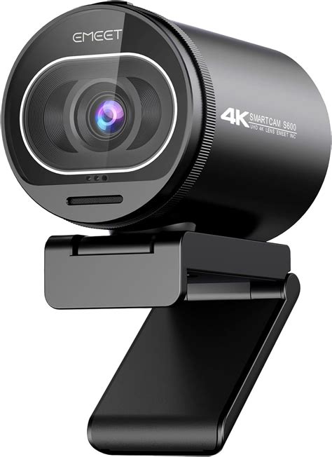 Amazon EMEET 4K Webcam For PC S600 Webcam With Sony Sensor 2