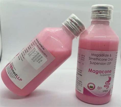 Magaldrate 400mg Simethicone 20 Mg Sugar Free Suspension 170 Ml At