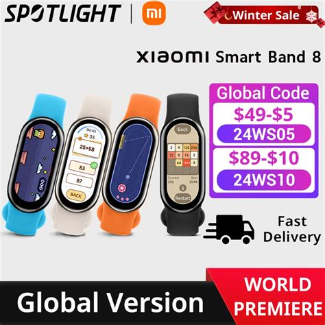 World Premiere Global Version Xiaomi Band Atm Waterproof