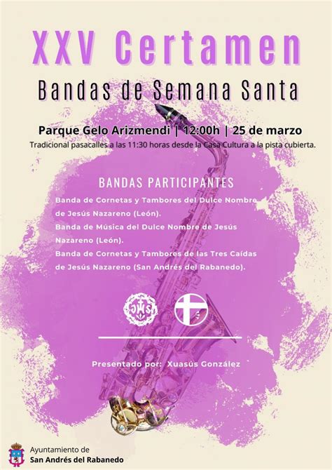 25º Certamen de Bandas de Música de Semana Santa Cofradía del Dulce