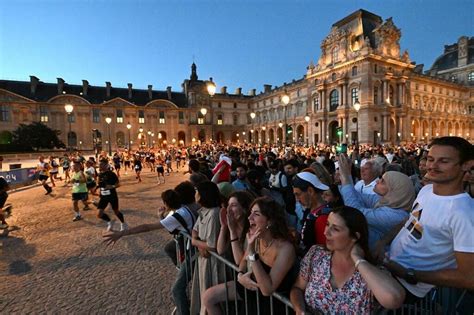 REPORTAGE Ils Ont Couru Le Marathon De La France Quon Aime Aux JO