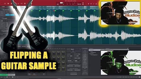 Making A GUITAR SAMPLE BEAT On The Spot Beat Making MPC Software 2