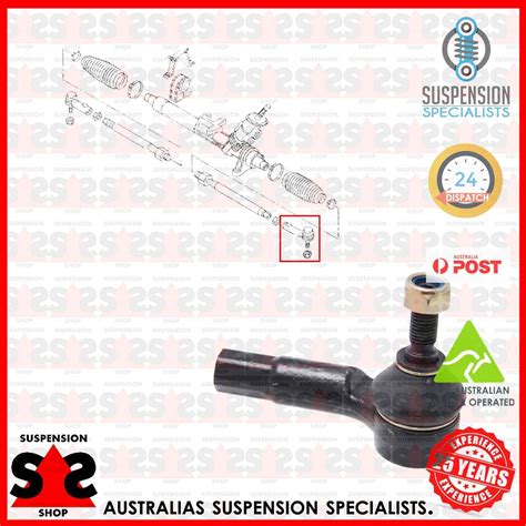 Front Axle Left Tie Rod End Suit VW Polo V 6R1 6C1 1 6 TDI POLO V