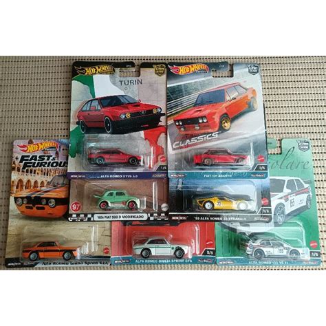 Hot Wheels Alfa Romeo N Fiat Selections Mmrr Shopee Malaysia