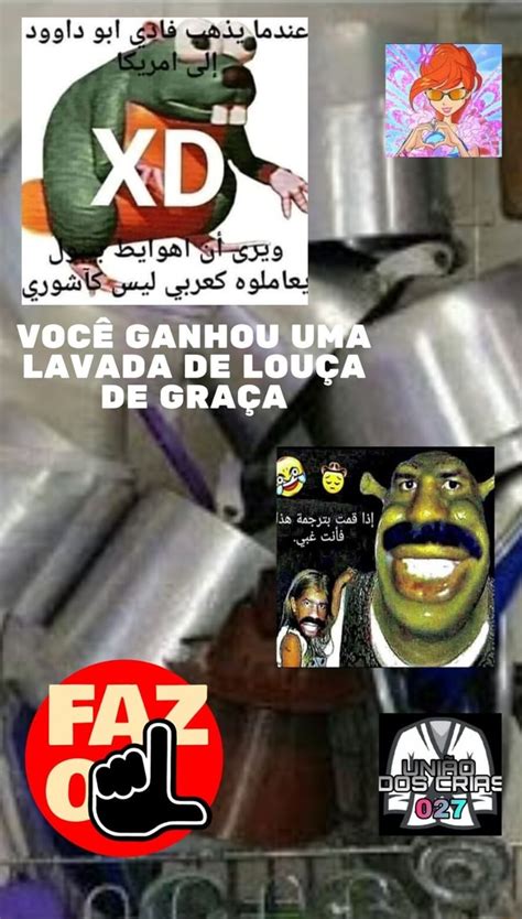 VOCÊ GANHOU UMA LAVADA DE LOUÇA DE GRAÇA iFunny Brazil