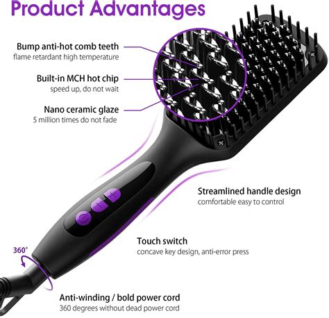 10 Best Electric Hair Straightening Brushes [ 2021 ] Live Beauty Health