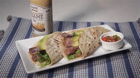 Kewpie Deep Roasted Sesame Dressing And Bbq Youtube