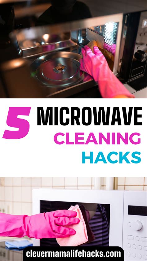 Five Microwave Cleaning Hacks To Keep Your Oven Clean