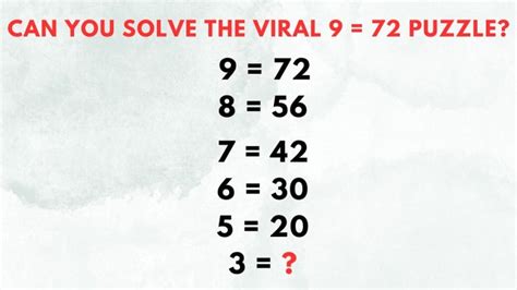 Can You Solve The Viral Puzzle Brain Teaser With Answer And