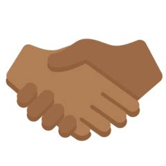 Handshake Medium Dark Skin Tone Emoji