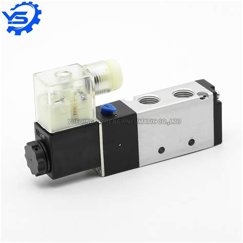 Airtac Type 4V210 06 4V210 08 DC24V 3 0W 5 2 Way Solenoid Valve Wiring