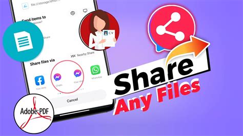 How To Send Files On Messenger Using Android Phone Attach Files On