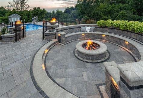 Unilock Paver Pool Deck With Coping Unilock Pool Pavers Swimming