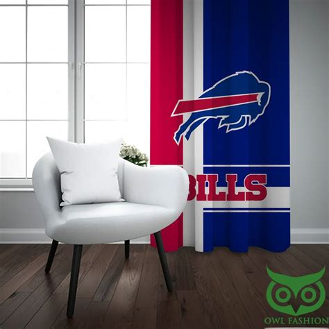 NFL Buffalo Bills Limited Edition Window Curtains Owl Fashion Shop