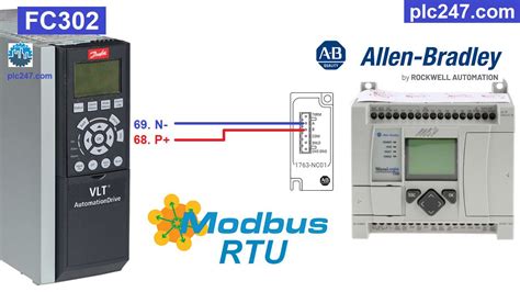 Micrologix Modbus Rtu Danfoss Fc Tutorial Plc