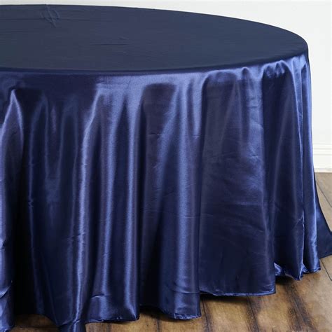 108 Inch Round Satin Tablecloth Dinner Wedding Party Linens Decorations Sale Ebay