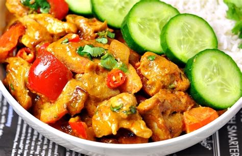 Satay Chicken Stir Fry Only 5 Ingredients Fuss Free Cooking