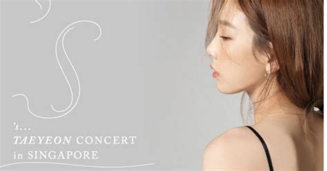 TAEYEON to hold solo concert tour in Singapore, Bangkok, Hong Kong and ...