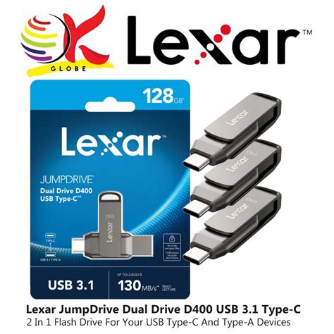 Lexar Jumpdrive Dual Drive D Usb Type C Otg Flash Drive Flash