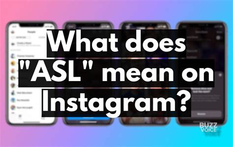 What Does Asl Mean On Instagram