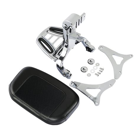 Tcmt Adjustable Driver Passenger Backrest Fit For Harley Electra Glide