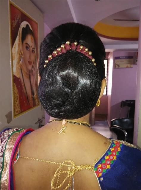 Pin By Preksha Pujara On Indian Low Bun Hair Styles Bun Hairstyles