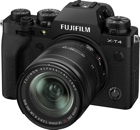 Беззеркальная цифровая камера Fujifilm X-T4 с объективом Fujinon XF18 ...