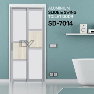 Aluminium Slide And Swing Toilet Door Sd Toilet Door Design